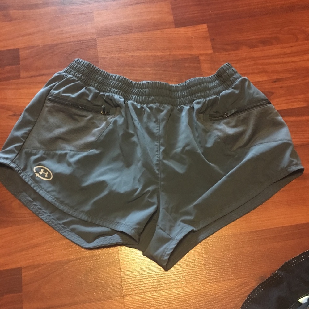 Under Armor running shorts